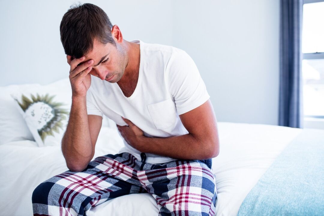 Schlafstörungen, schlechte Verdauung und Müdigkeit sind Symptome von Parasiten im menschlichen Körper