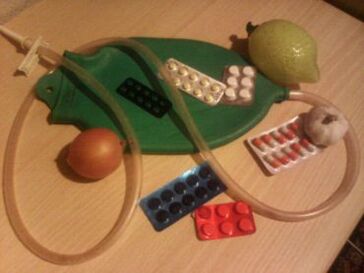 Einläufe und antiparasitäre Pillen